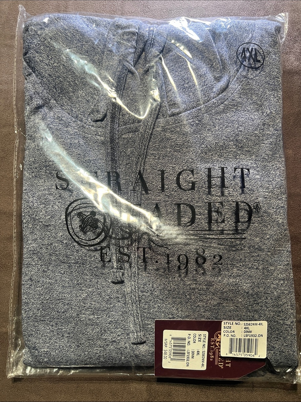 Men’s Gray Pullover Hoodie